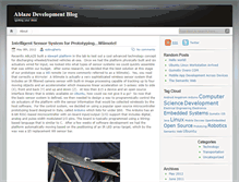 Tablet Screenshot of blogs.ablazedevelopment.com